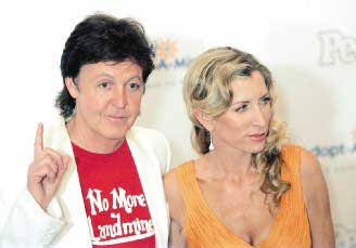 麦卡特尼天价离婚 前妻有望获6500万英镑赡养