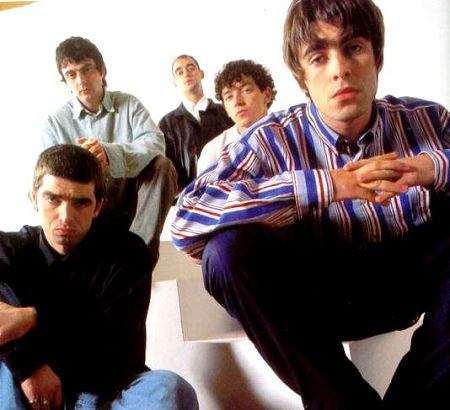 早年的oasis1996年参加mtv奖britpop的指标绿洲乐队新专辑日卖九万