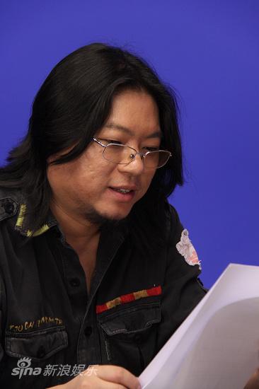 图文:曾轶可高晓松作客聊天-高晓松任专辑制作