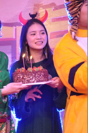 组图:天娱传媒年会 一虎百应迎新春