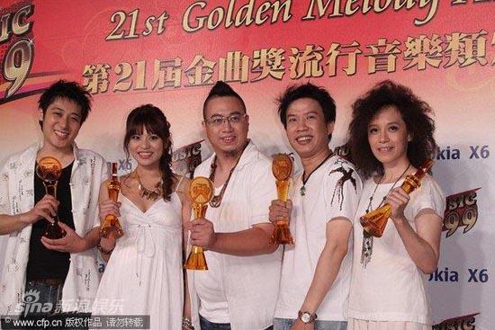 后台-丝竹空成员合影