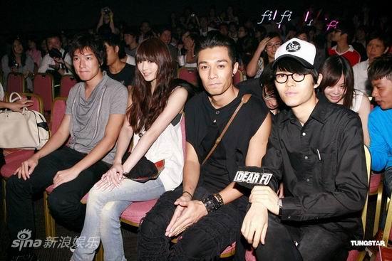 图文:薛凯琪开唱--方大同现场观看