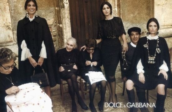 Daphne SelfeDolce&Gabbana 2012ﶬƬ