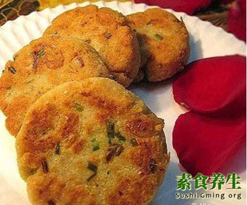 栗子桂花饼