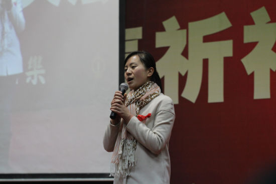会员代表谢莉芝分享参与慈善活动感言