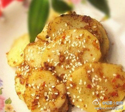香辣烤土豆(图)