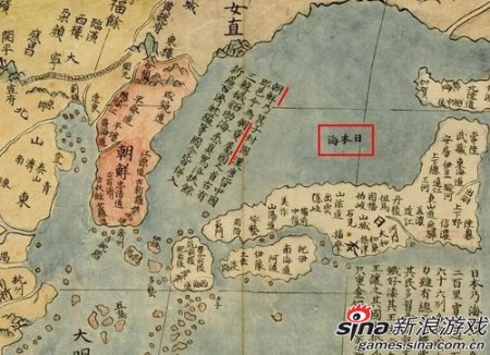大航海OL将日本海标为韩国海日媒哗然_网络游