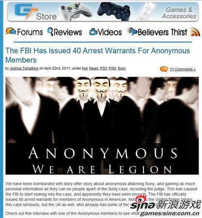 FBIٴζAnonymousͨ