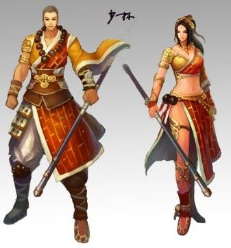 37wan《逍遥剑》轰动江湖九大门派原画大赏_