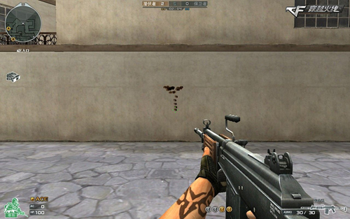 Galil(AK改良版)弹道演示