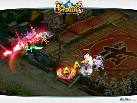 比武决胜负《梦幻昆仑》擂台积分大赛_网络游戏