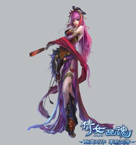 <em>倩女幽魂</em>9月23全面内测 部分<em>角色</em>新形象原画曝