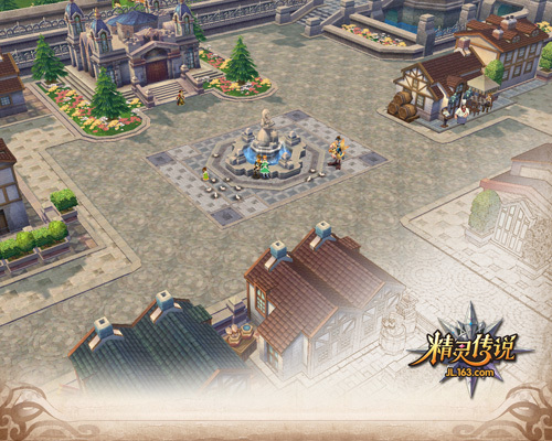 精灵传说爆笑自助游手册 新叶城古堡_网络游戏