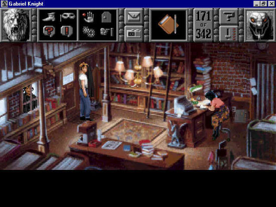 ѩ��ɽð����Ϸ�Ĵ�����֮һ����ħ���ˡ�(Gabriel Knight)