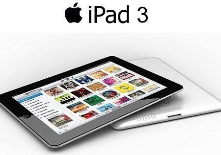 苹果3月7日发布新一代平板电脑iPad3_产业服