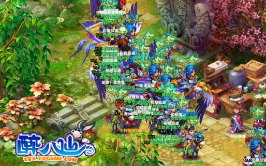 惊艳萌界醉八仙醉萌女版八仙火辣亮相_网络游戏