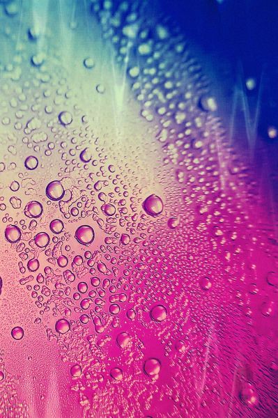你若安好便是晴天 离线壁纸《雨滴》