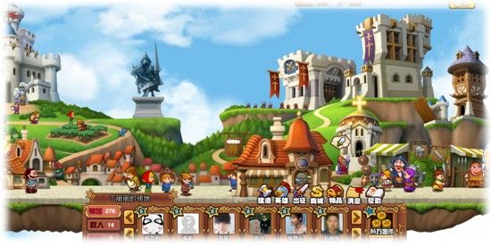 微游戏平台全新SNS游戏《皇家骑士团》评测