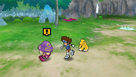 《数码宝贝:冒险》登陆PSP 画面公布_电视游