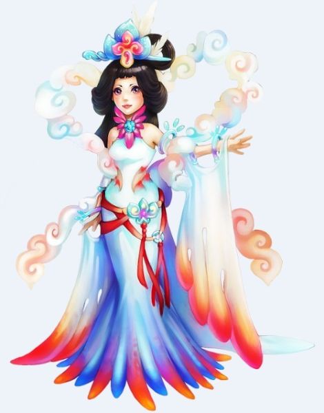 織女唯美原畫