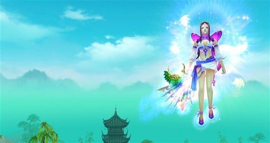 天龙八部截图党福音 分享让人物悬浮空中图_天