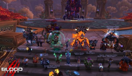 魔兽美服Blood Legion公会挑战H惧之煞