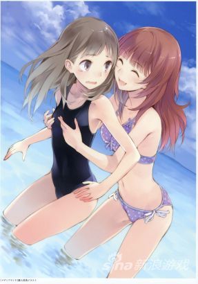 二次元萌妹被袭胸喷血图集