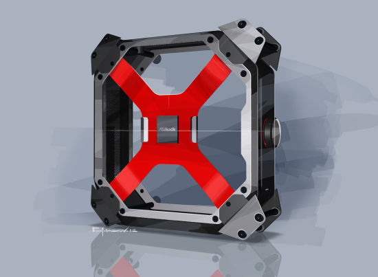 一秒变高帅富 BMW游戏机箱彰显科技感_单机游戏