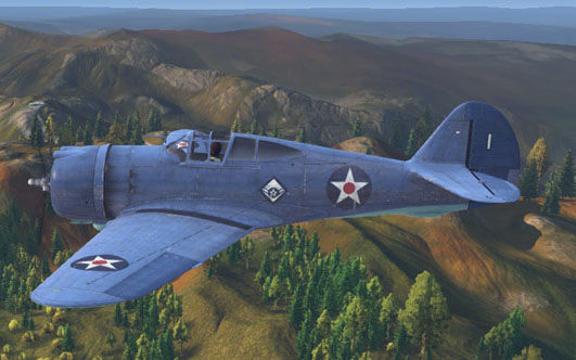 《战机世界》美系战机P-36"鹰"