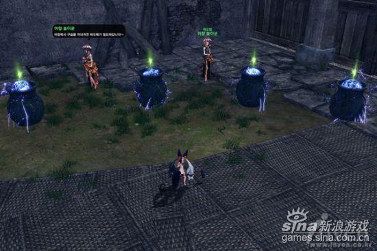 韩服夏乌坊迷你游戏 玩转盘得野马时装-新浪剑