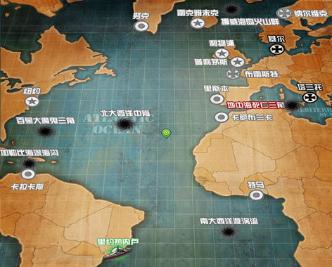 穿越二战 《决战大洋》原貌再现海战地图