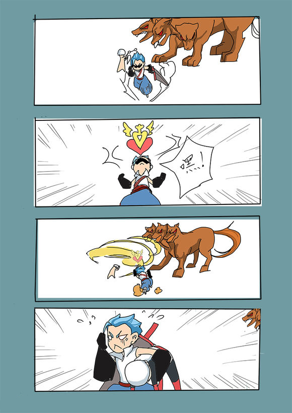 玩家自制《龙之谷》搞笑四格漫画(3)