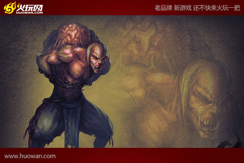 毛骨悚然 火玩《武尊》限制级怪物原画_网页游戏