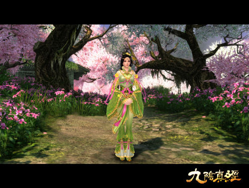 音律攻击成真 揭秘九阴江湖门派桃花岛_九阴真