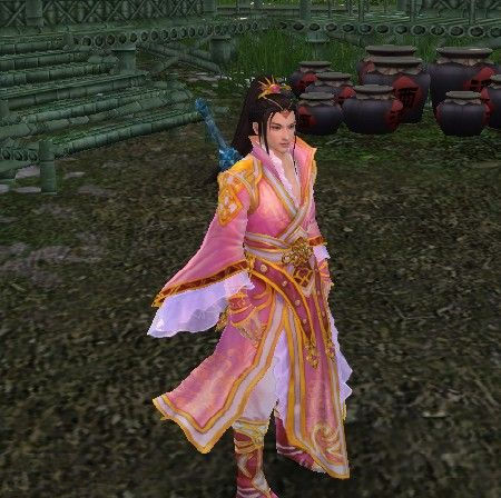 粉嫩系完爆 桃花岛4阶衣服效果展示