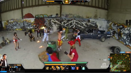 5V5大战 《拳皇OL》泰服雷人COSPLAY