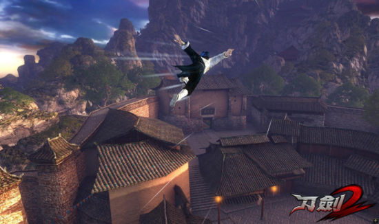 更炫酷更实用 刀剑2新版轻功系统曝光