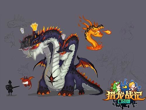 Q版RPG《猎龙战记:口袋版》原画赏析_手机游戏_新浪游戏_新浪网
