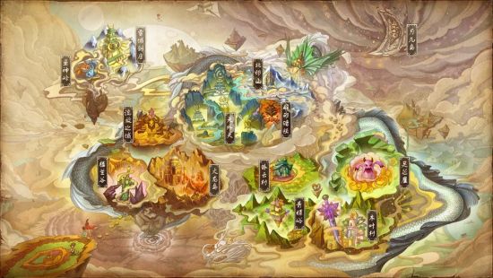 《龙剑》游戏资料--世界地图介绍_龙剑_龙剑官