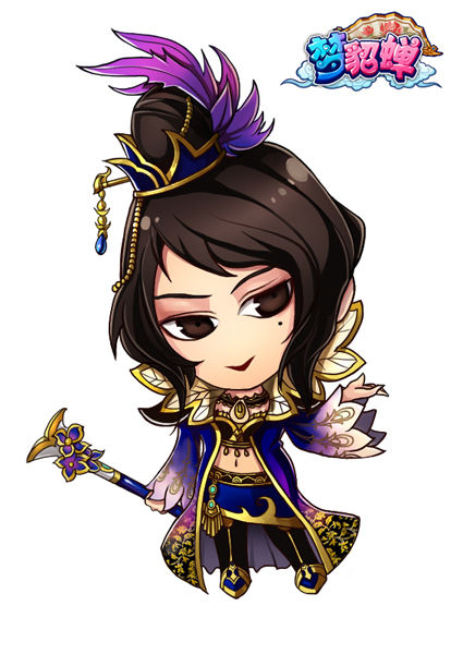 《梦貂蝉》武将甄姬原画