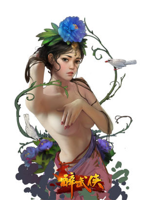 4399《醉武侠》人物原画首曝