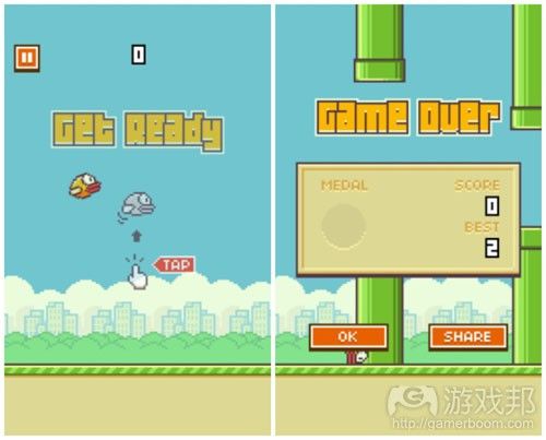 Flappy Bird(from mashable.com)