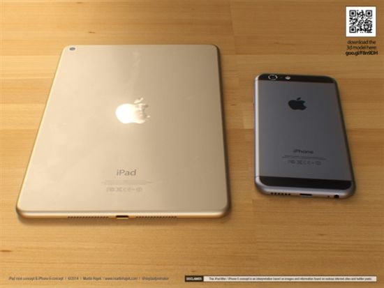 iPad Air 2、iPad mini 3