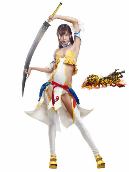 “小林志玲”陈潇 战神诀女道士造型 “小林志玲”陈潇 战神诀女道士造型
