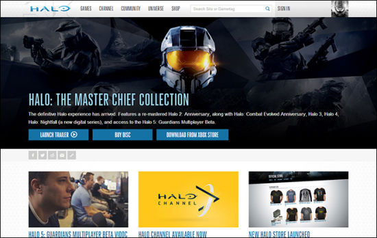 灵感:17个国外游戏网站设计欣赏