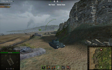 坦克世界9.7版本新增地图--诺曼底