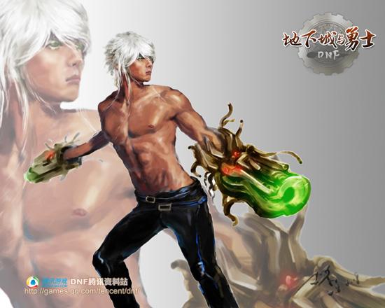 DNF国服内衣原创作品勇士_地下城与傀儡_D的外国同人美女的图片