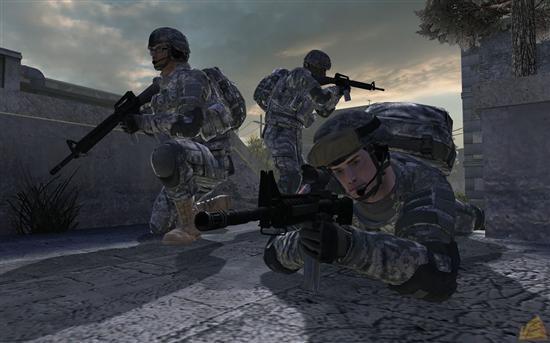 美国陆军游戏《美国陆军3》开发者军训(8)_单