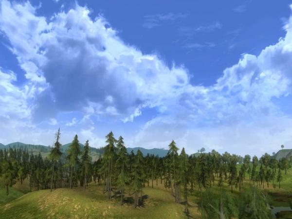 [美图]惊艳写实唯美的风格,指环王OL的天空!