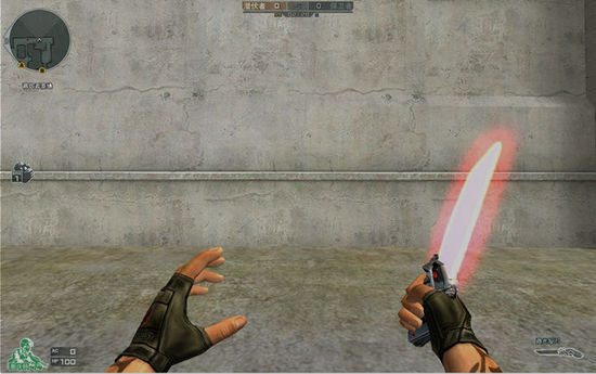 《穿越火线》新版 新近身武器激光短刃介绍_穿